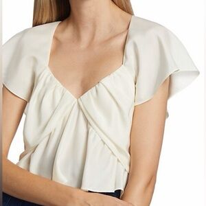 Silk Cream Blouse
